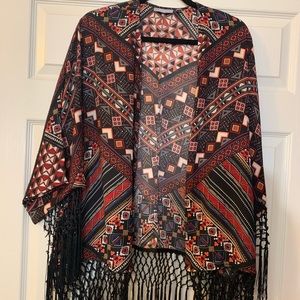 ❄️Fringed Kimono